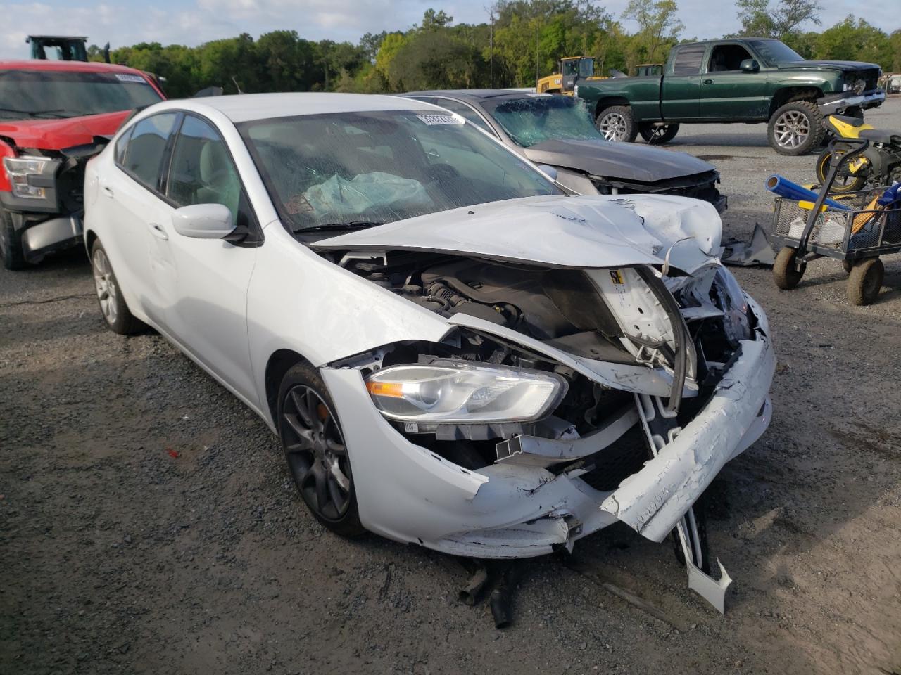DODGE DART SXT 2013 with VIN 1C3CDFBA3DD195525 - Photo from auction