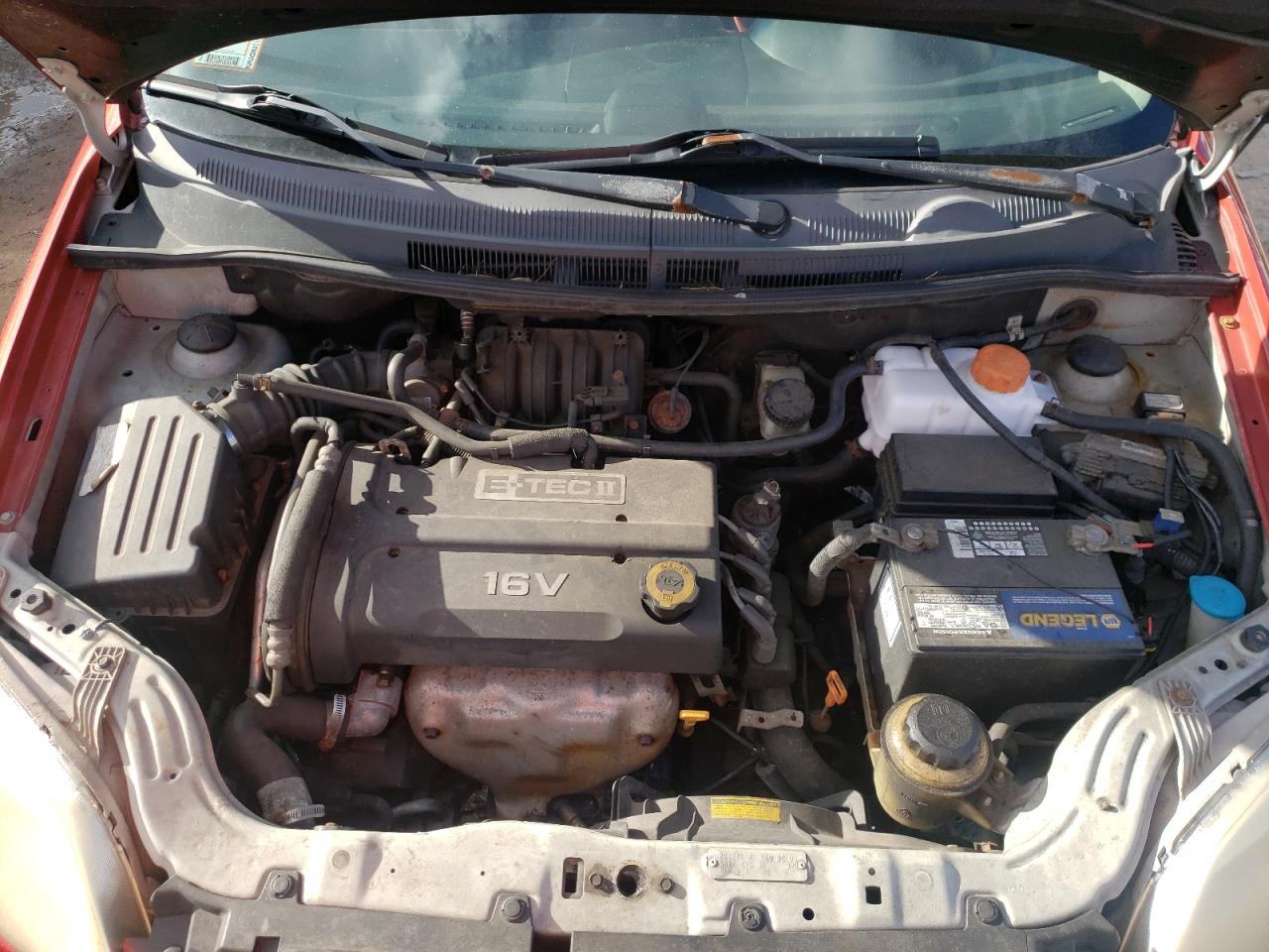 Photo 7 from auction – 2007 CHEVROLET AVEO LT with VIN KL1TG56677B134897