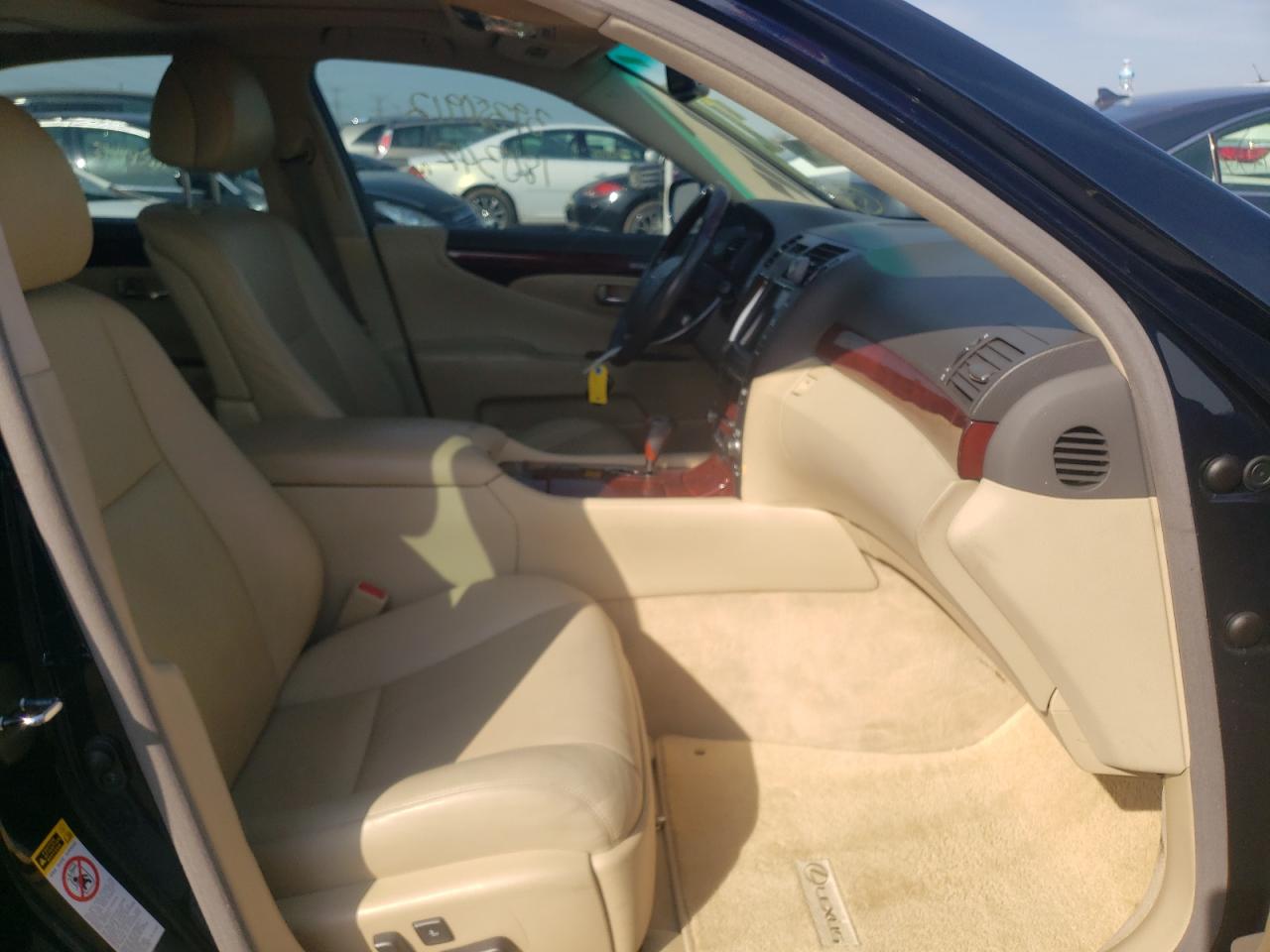 Photo 5 from auction – 2007 LEXUS LS 460 with VIN JTHBL46F675021031