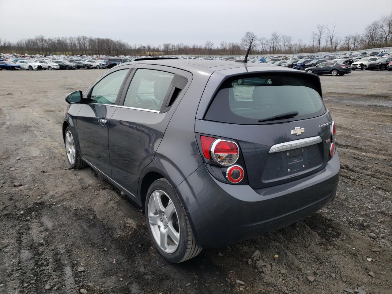Photo 3 from auction – 2013 CHEVROLET SONIC LTZ with VIN 1G1JE6SB1D4126804