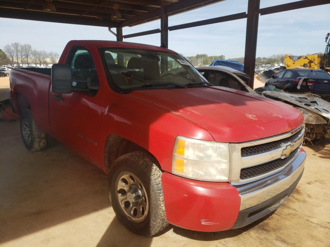 CHEVROLET SILVERADO 2007 with VIN 1GCEC14X27Z607114 - Photo from auction