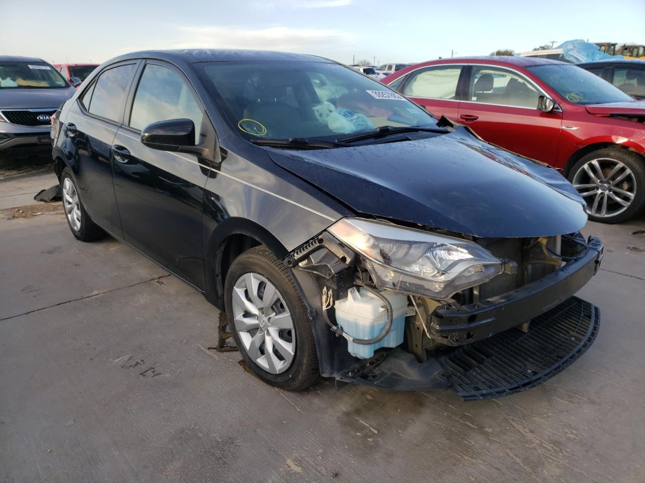 TOYOTA COROLLA L 2016 with VIN 5YFBURHE9GP487278 - Photo from auction