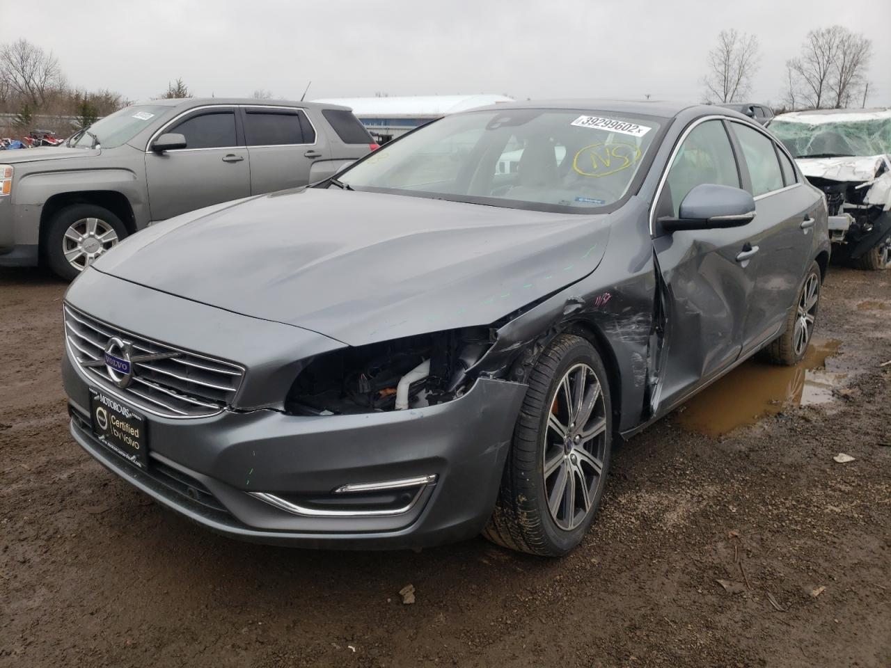 Photo 2 from auction – 2017 VOLVO S60 PREMIE with VIN LYV402HK2HB143419