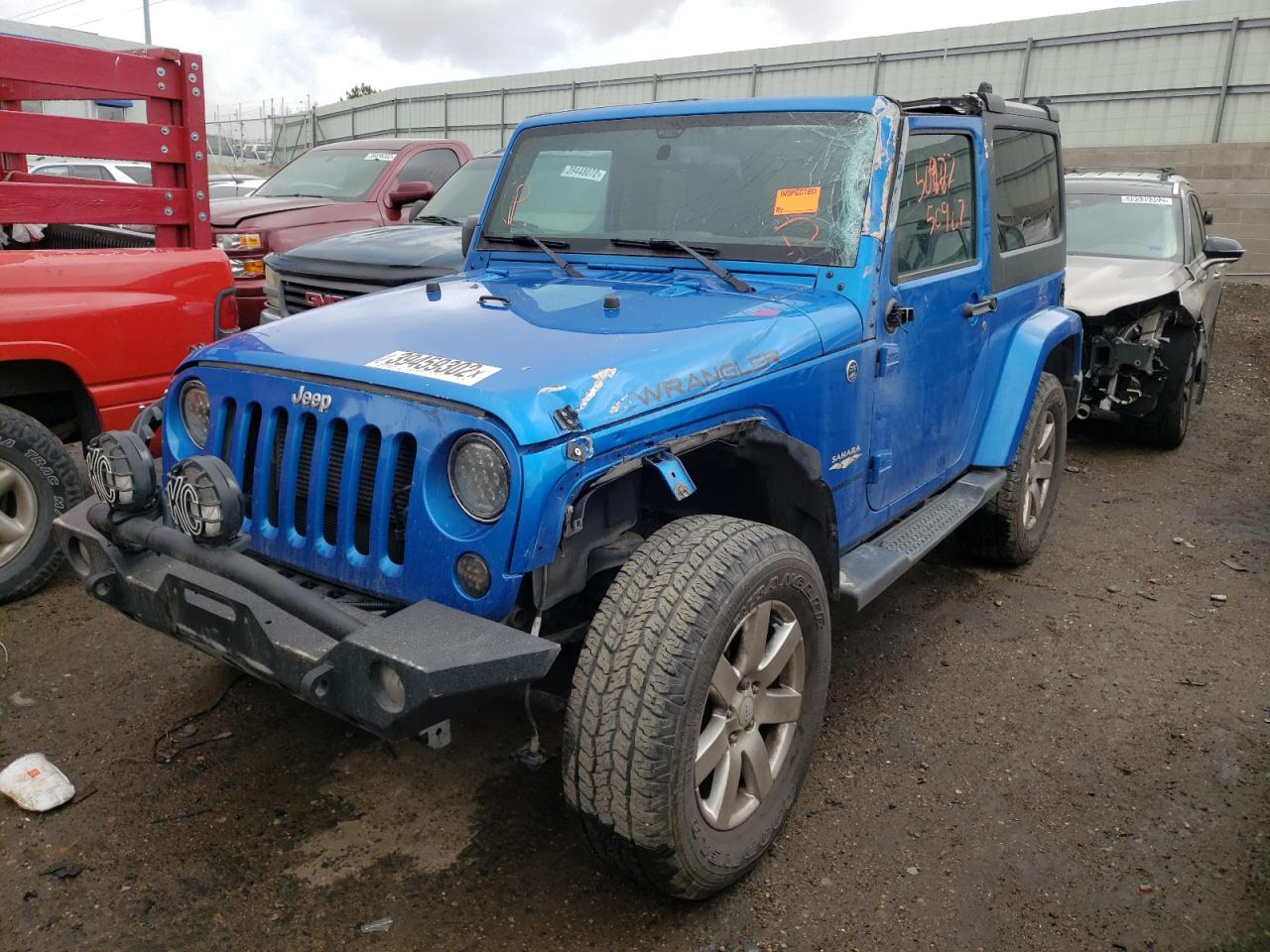 Photo 2 from auction – 2015 JEEP WRANGLER S with VIN 1C4AJWBG1FL758855