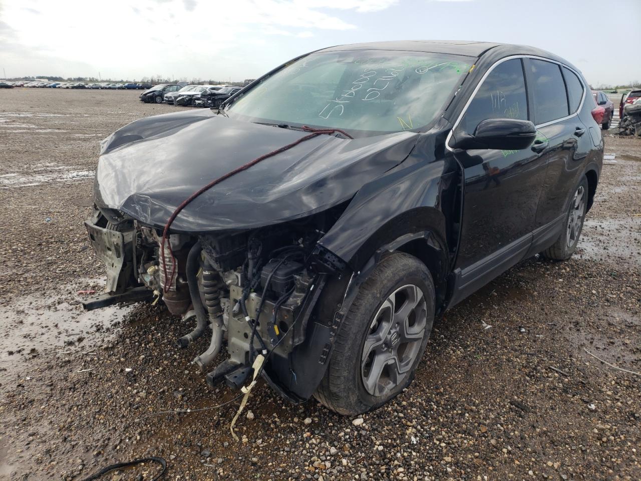 Photo 2 from auction – 2017 HONDA CR-V EXL with VIN 7FARW1H8XHE027620