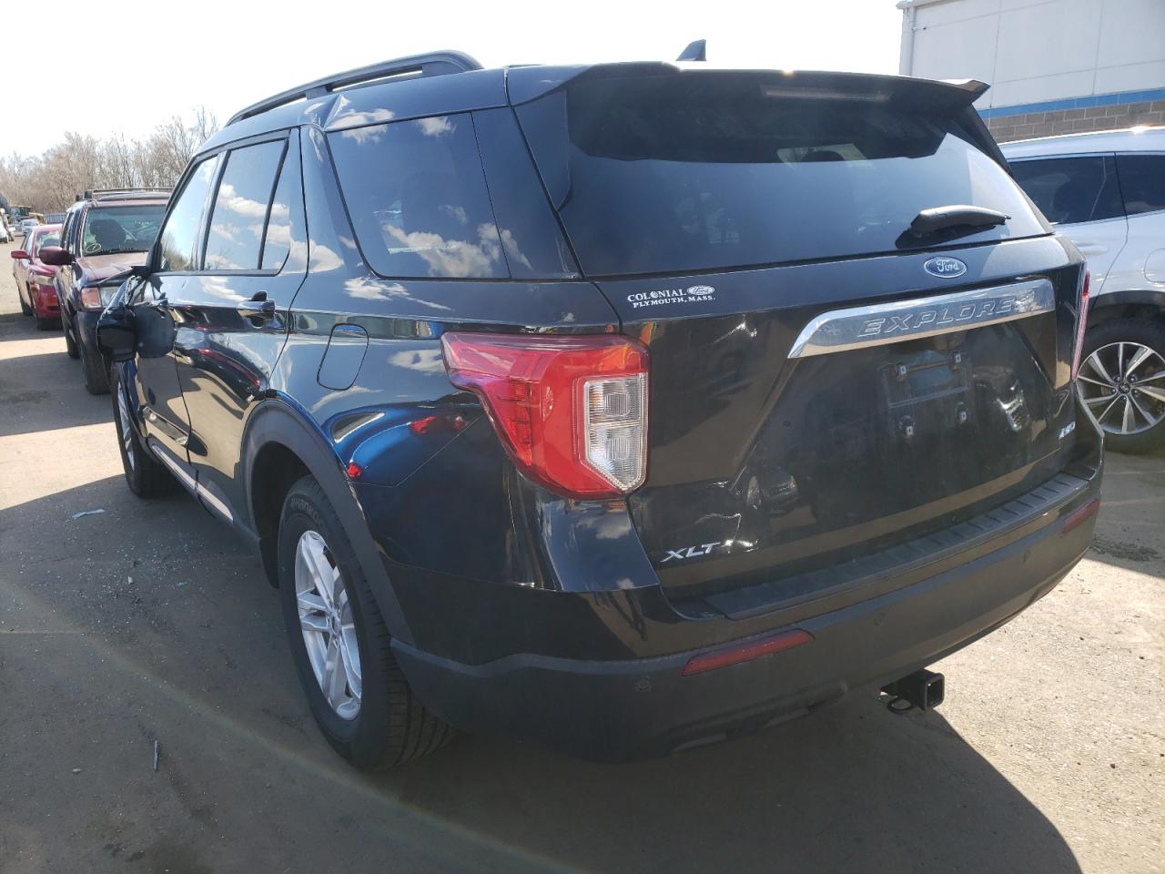 Photo 3 from auction – 2021 FORD EXPLORER X with VIN 1FMSK8DH2MGA51316