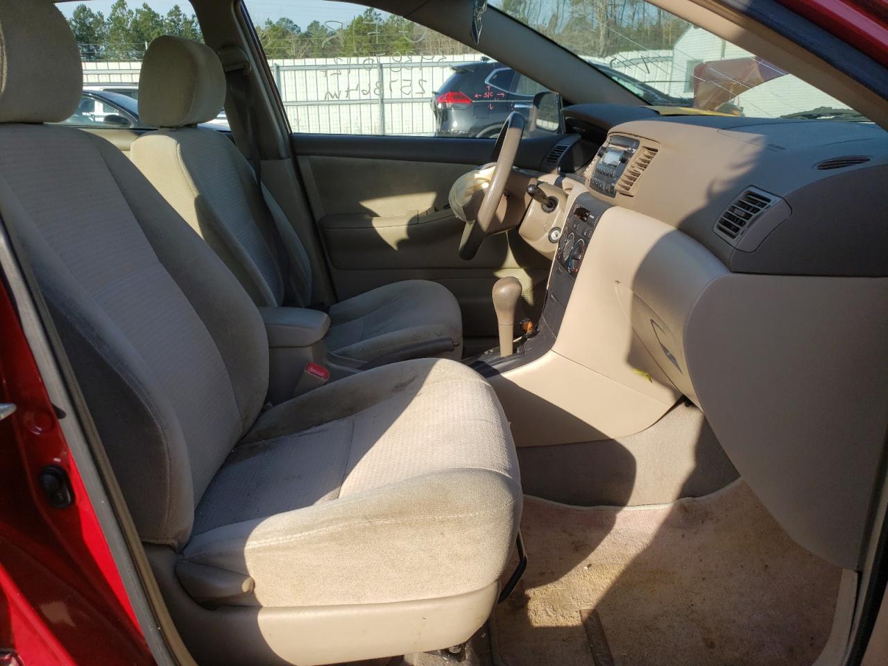 Photo 5 from auction – 2008 TOYOTA COROLLA CE with VIN 1NXBR32E78Z964281
