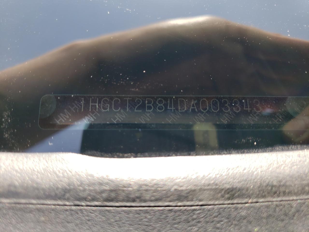 Photo 10 from auction – 2013 HONDA ACCORD EXL with VIN 1HGCT2B84DA003343