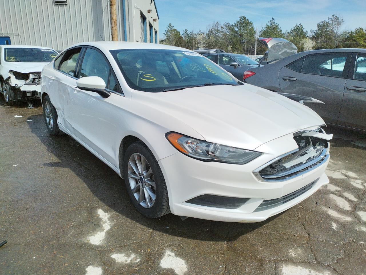 Photo 1 from auction – 2017 FORD FUSION SE with VIN 3FA6P0HDXHR332834