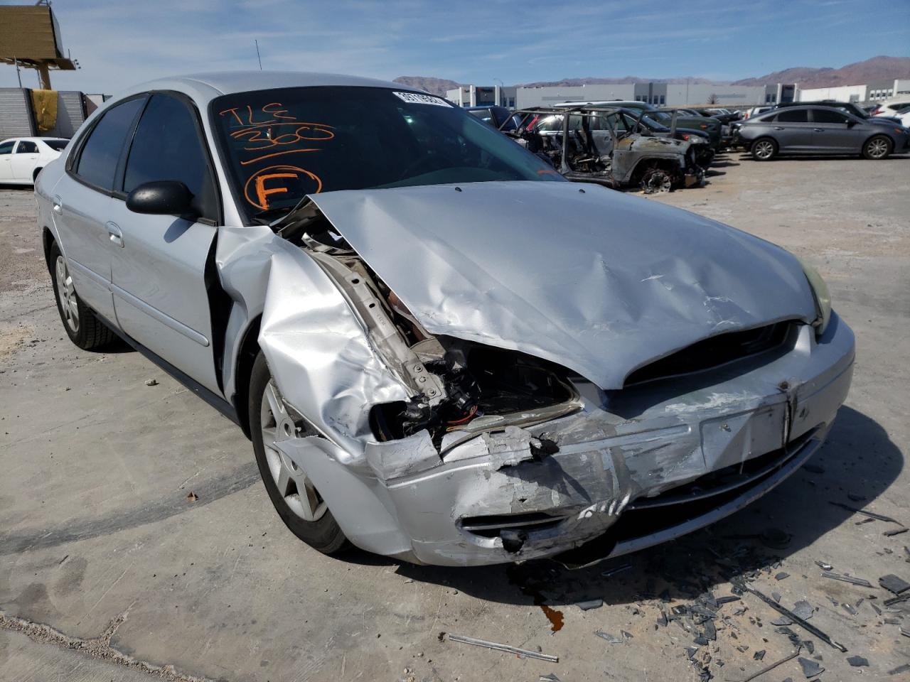 FORD TAURUS SE 2006 with VIN 1FAFP53U26A250334 - Photo from auction