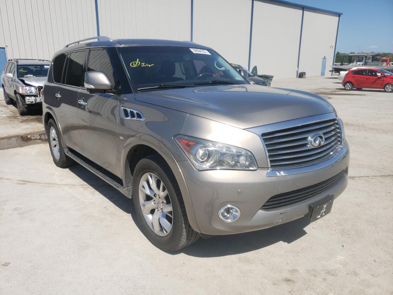 INFINITI QX80 2014 with VIN JN8AZ2NE4E9068125 - Photo from auction