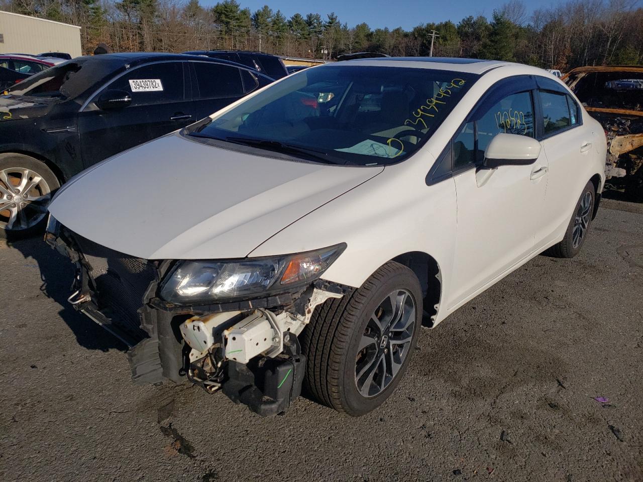 Photo 2 from auction – 2014 HONDA CIVIC EX with VIN 2HGFB2F8XEH516920