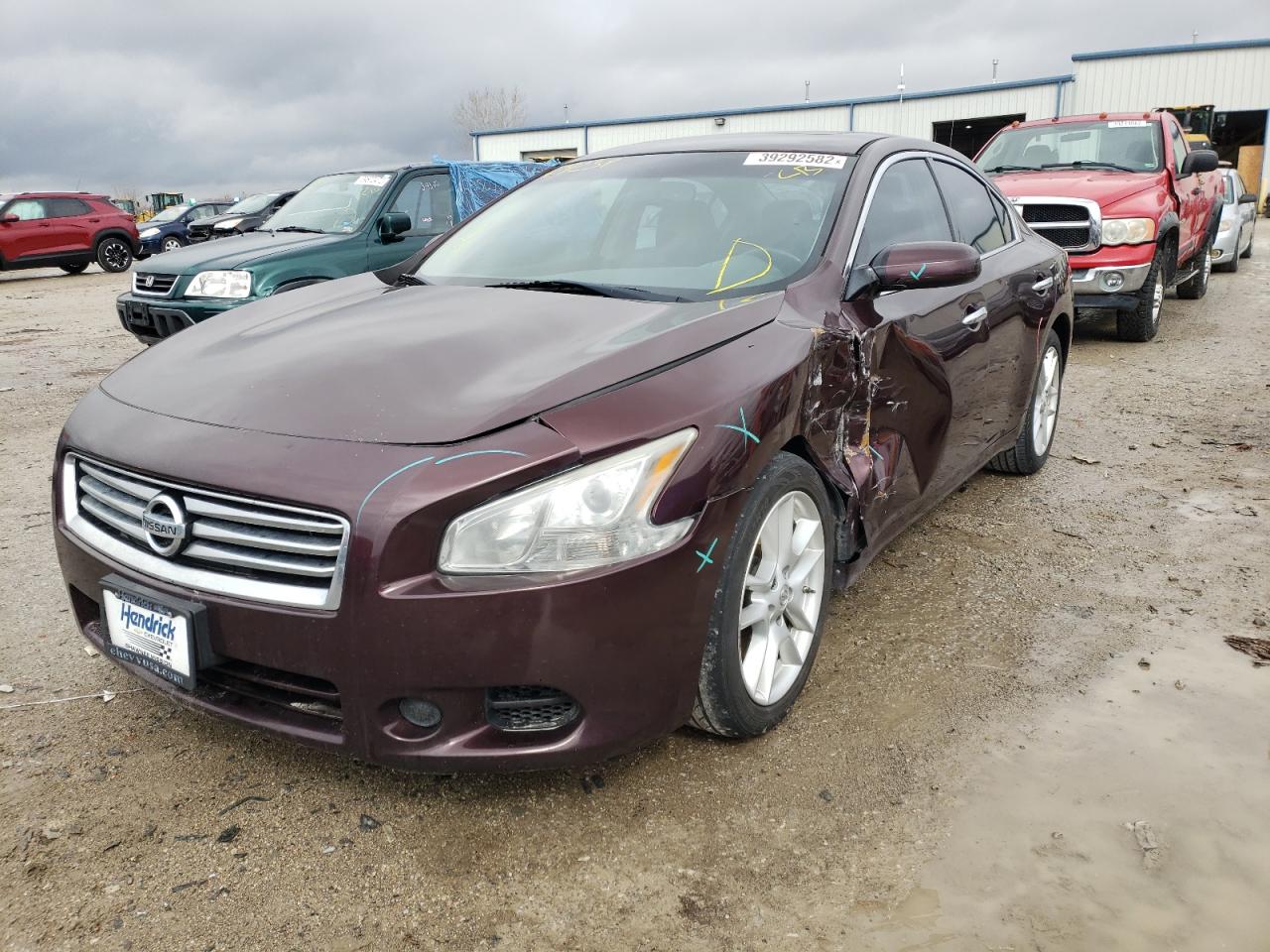 Photo 2 from auction – 2014 NISSAN MAXIMA S with VIN 1N4AA5AP8EC479239