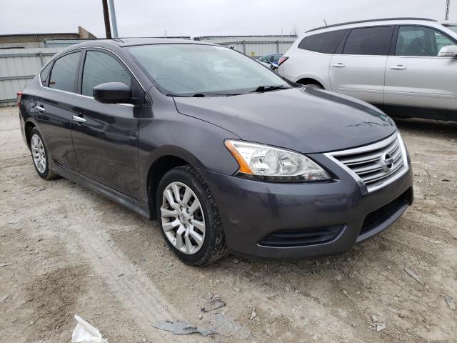 NISSAN SENTRA S 2013 with VIN 3N1AB7AP1DL614103 - Photo from auction