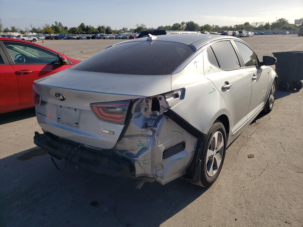 Photo 4 from auction – 2014 KIA OPTIMA HYB with VIN KNAGM4AD9E5070910
