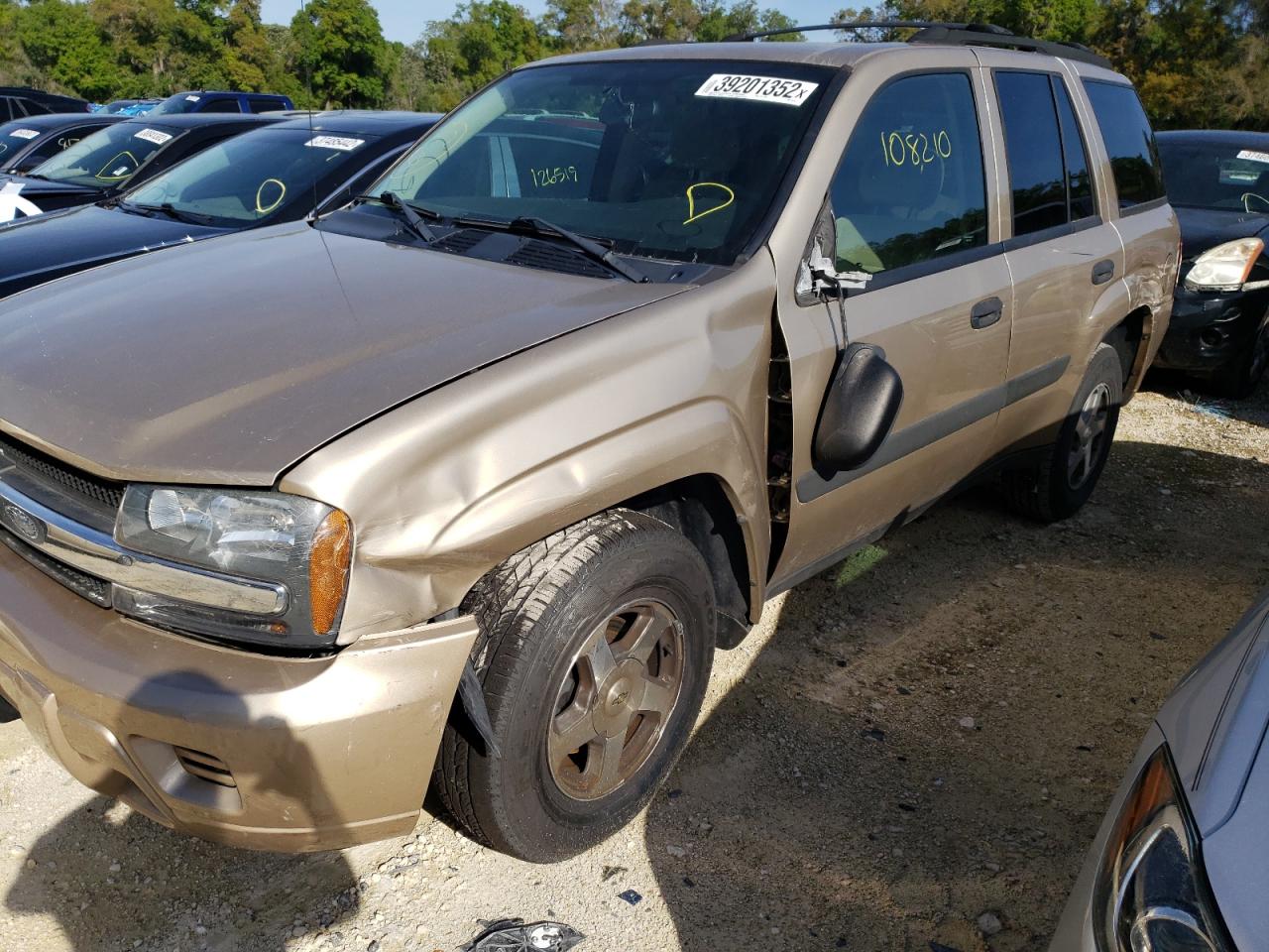 Photo 9 from auction – 2005 CHEVROLET TRAILBLAZE with VIN 1GNDT13S252264349