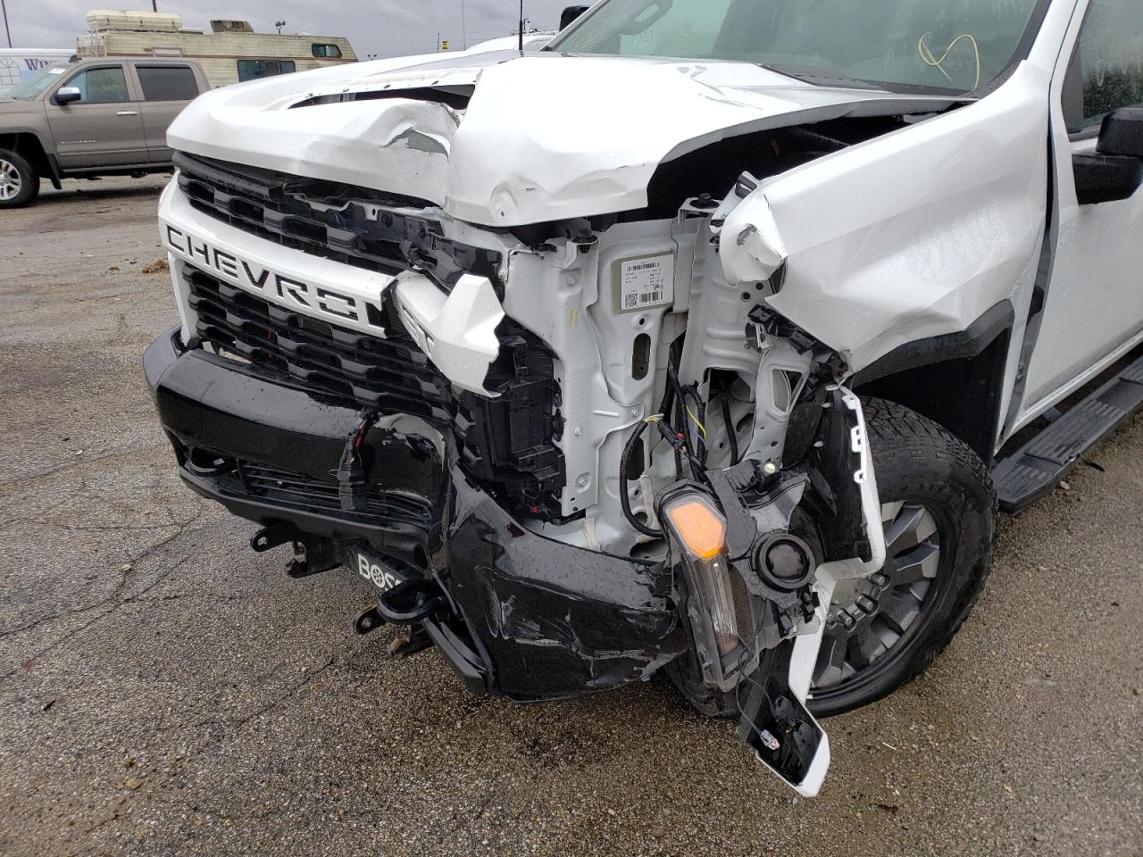 Photo 9 from auction – 2021 CHEVROLET SILVERADO with VIN 1GC4YME74MF220722