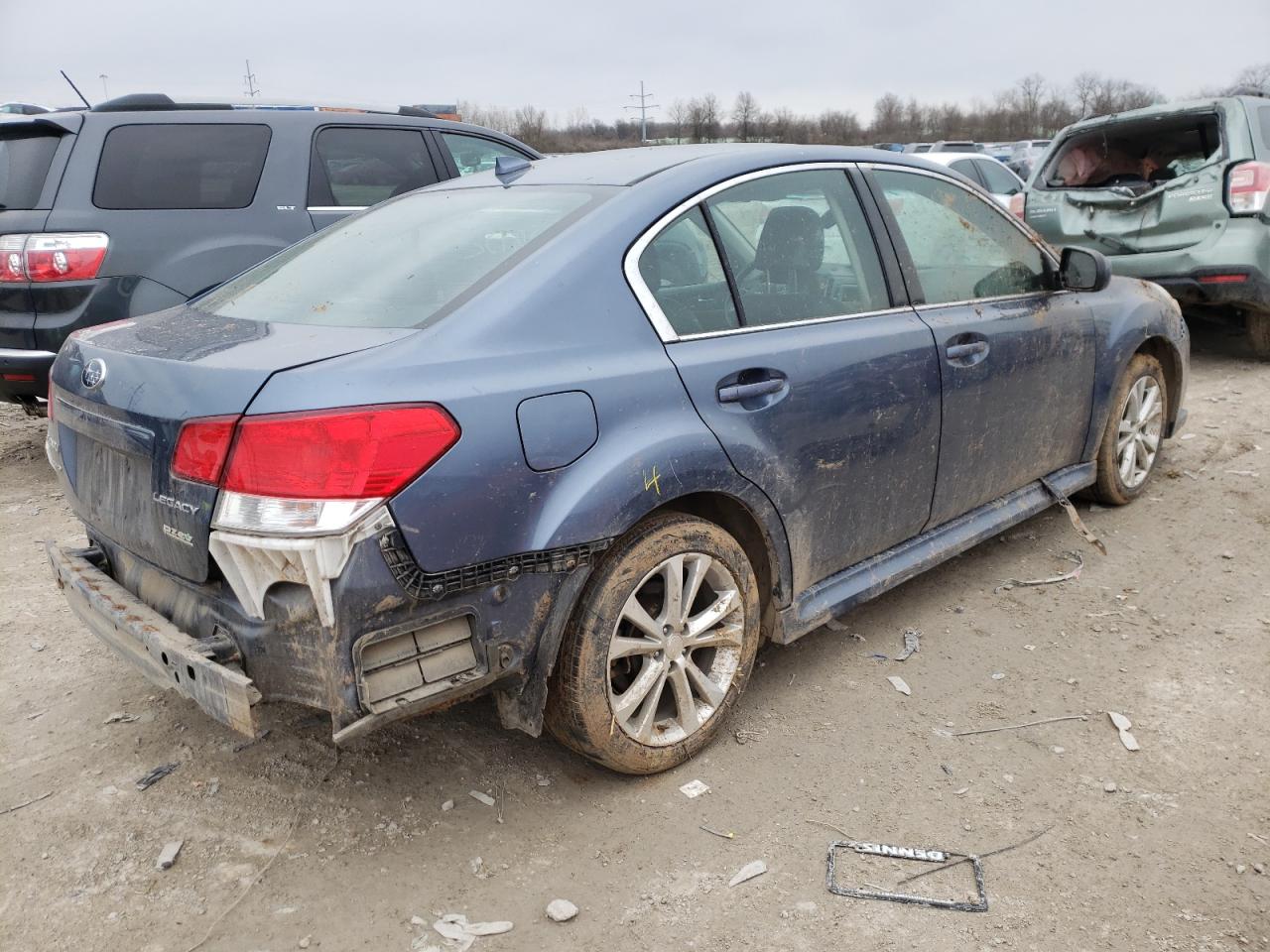 Photo 4 from auction – 2013 SUBARU LEGACY 2.5 with VIN 4S3BMBK60D3046605