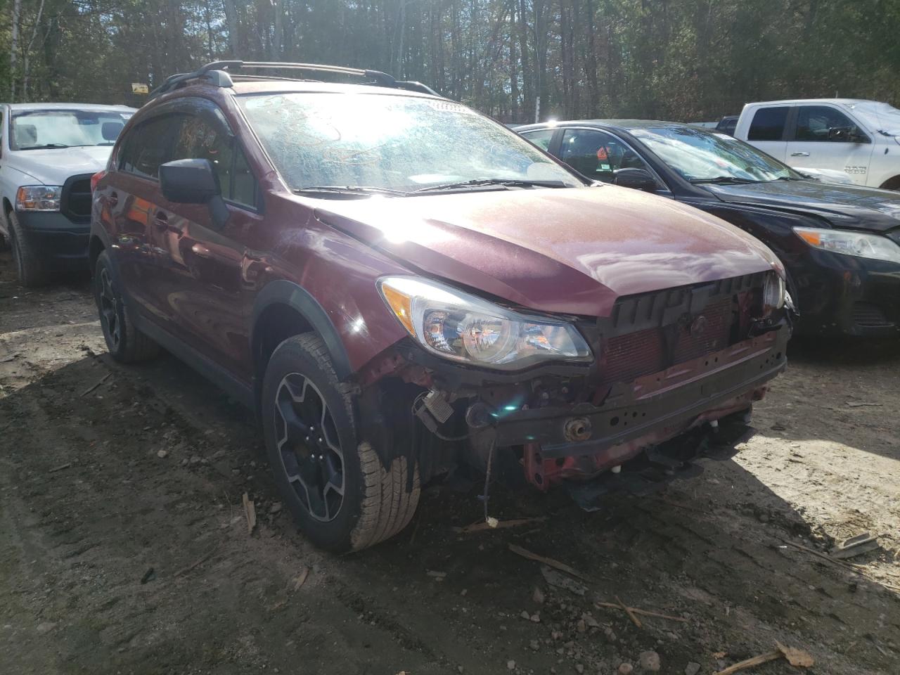SUBARU XV CROSSTR 2013 with VIN JF2GPACC4D1830200 - Photo from auction
