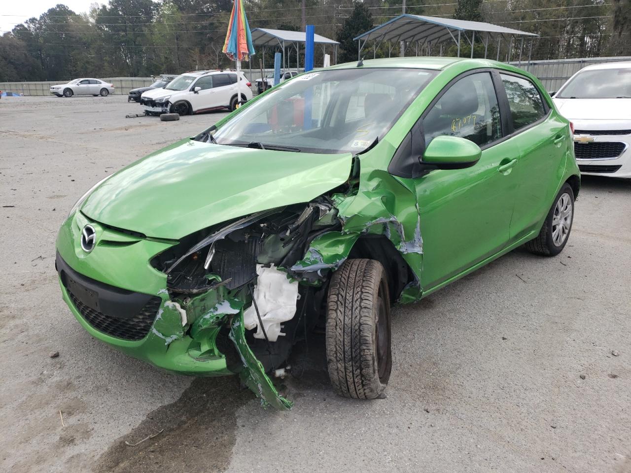 Photo 9 from auction – 2012 MAZDA MAZDA2 with VIN JM1DE1KZ1C0148960