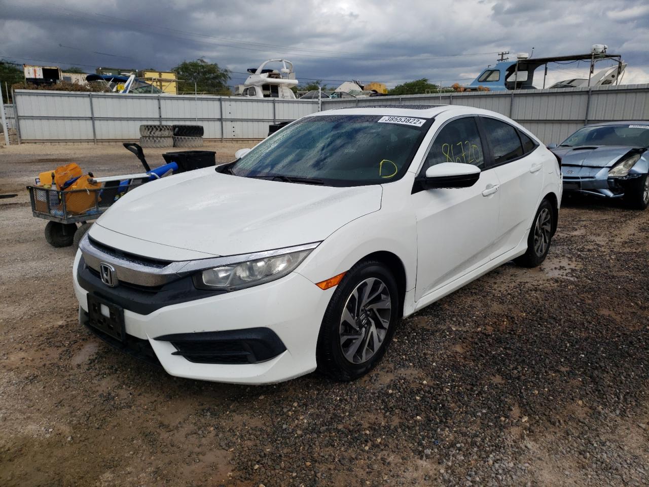 Photo 2 from auction – 2016 HONDA CIVIC EX with VIN 2HGFC2F73GH553282