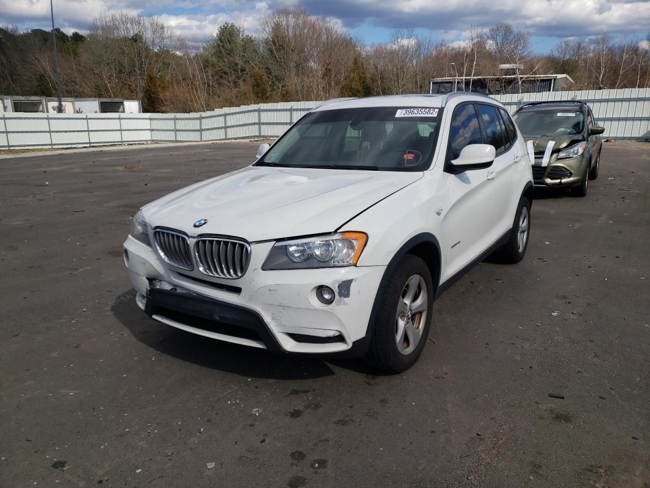 Photo 2 from auction – 2012 BMW X3 XDRIVE2 with VIN 5UXWX5C5XCL719333
