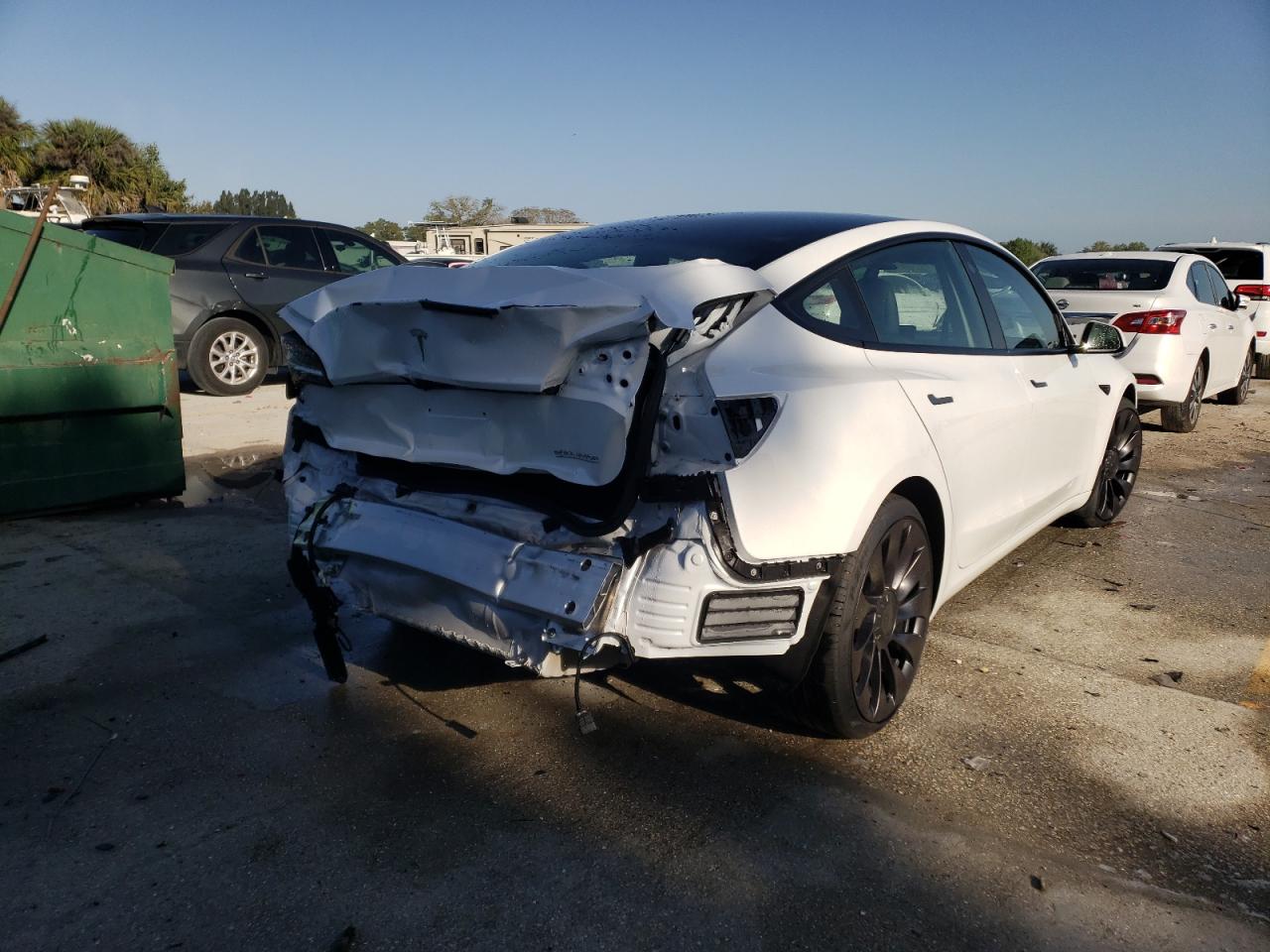 Photo 4 from auction – 2021 TESLA MODEL 3 with VIN 5YJ3E1ECXMF991058