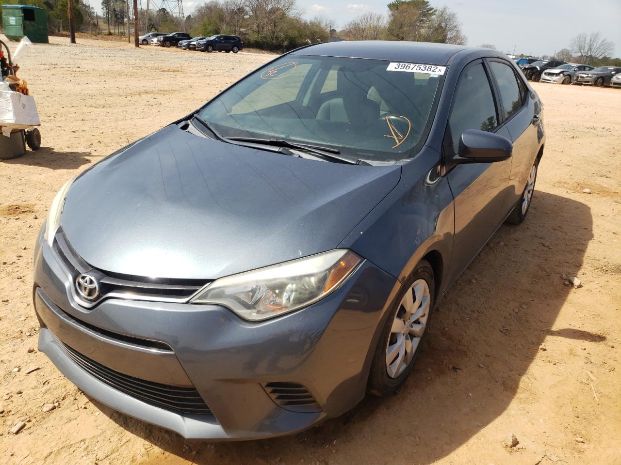 Photo 2 from auction – 2015 TOYOTA COROLLA L with VIN 2T1BURHE4FC346892