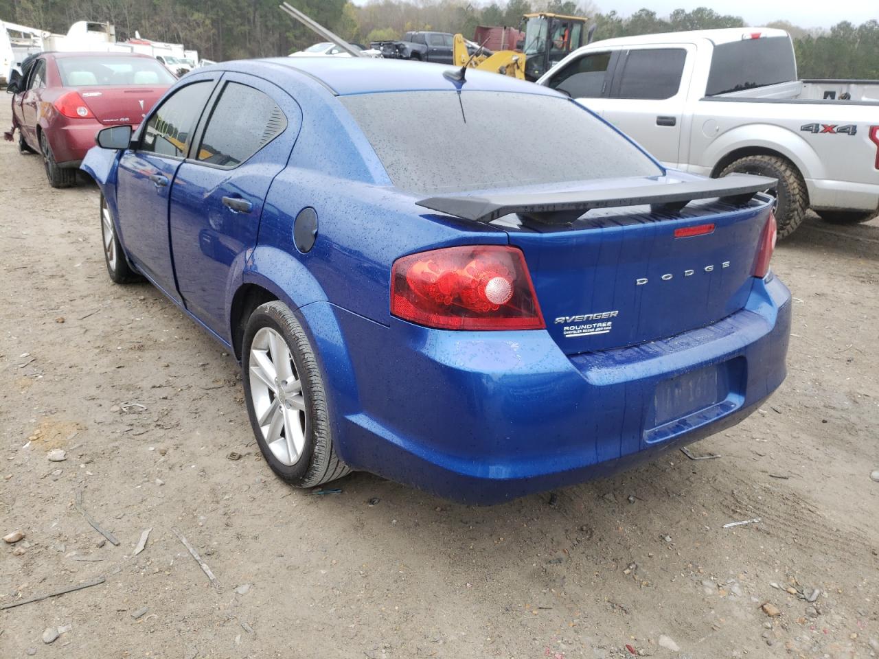 Photo 3 from auction – 2014 DODGE AVENGER SE with VIN 1C3CDZAB3EN188890