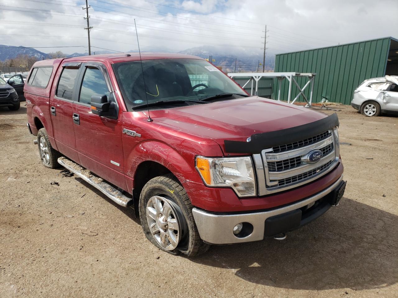 FORD F150 SUPER 2013 with VIN 1FTFW1ET1DKF59939 - Photo from auction