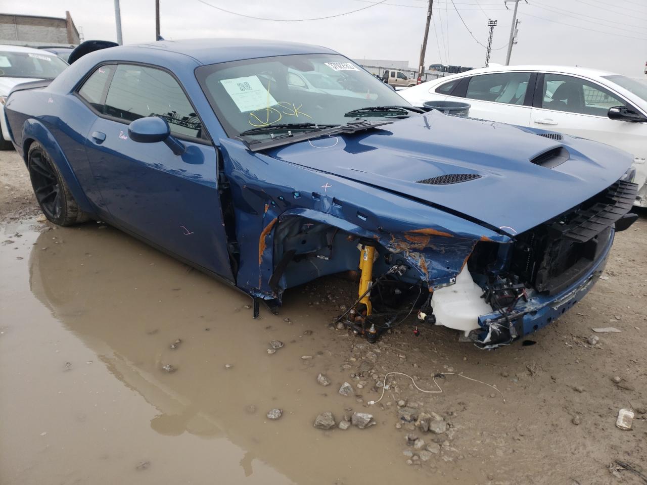 DODGE CHALLENGER 2021 with VIN 2C3CDZFJ2MH684139 - Photo from auction