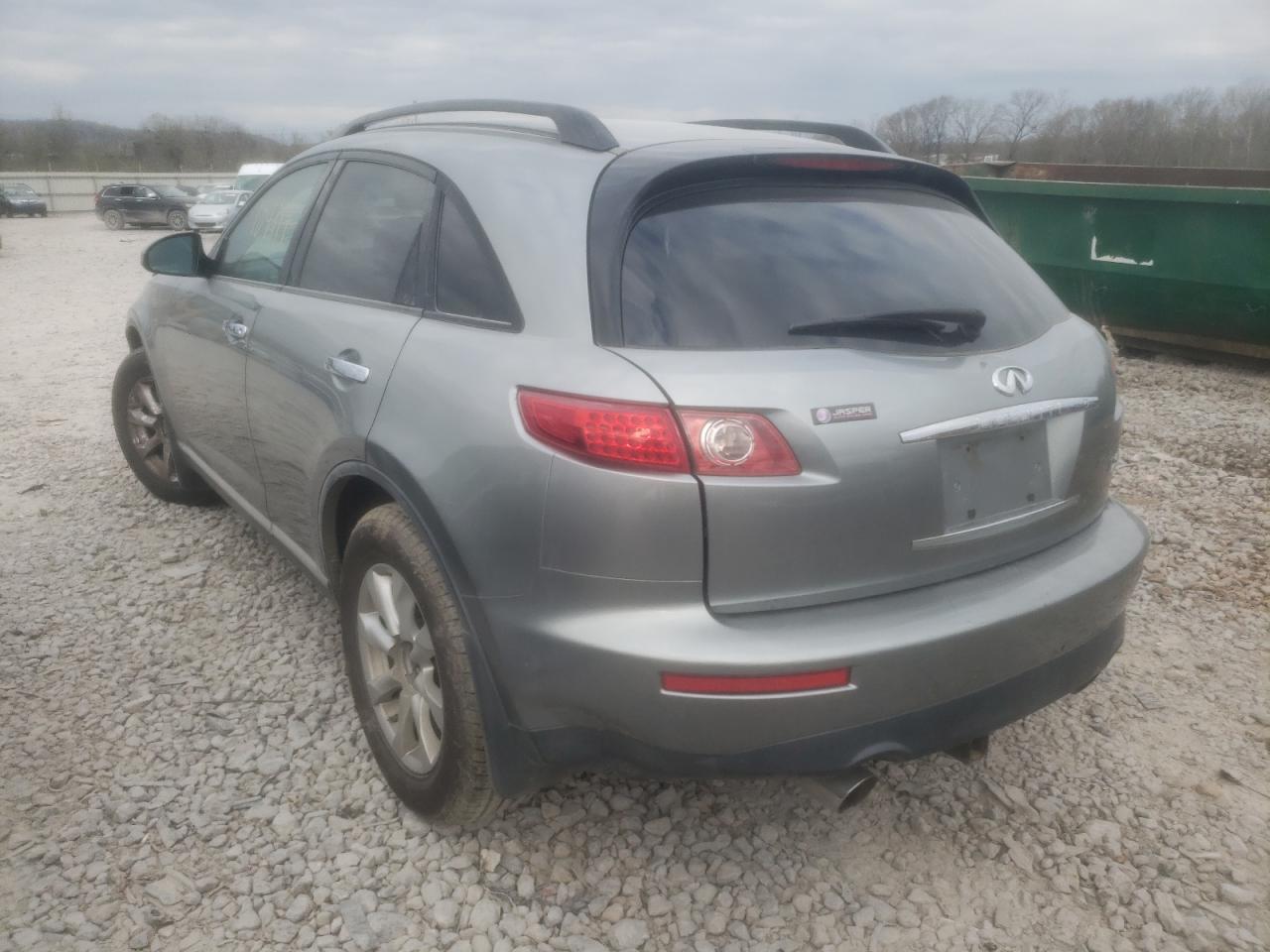 Photo 3 from auction – 2006 INFINITI FX35 with VIN JNRAS08U96X105500