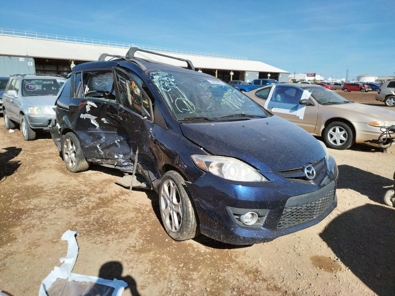 MAZDA 5 2009 with VIN JM1CR293590342634 - Photo from auction
