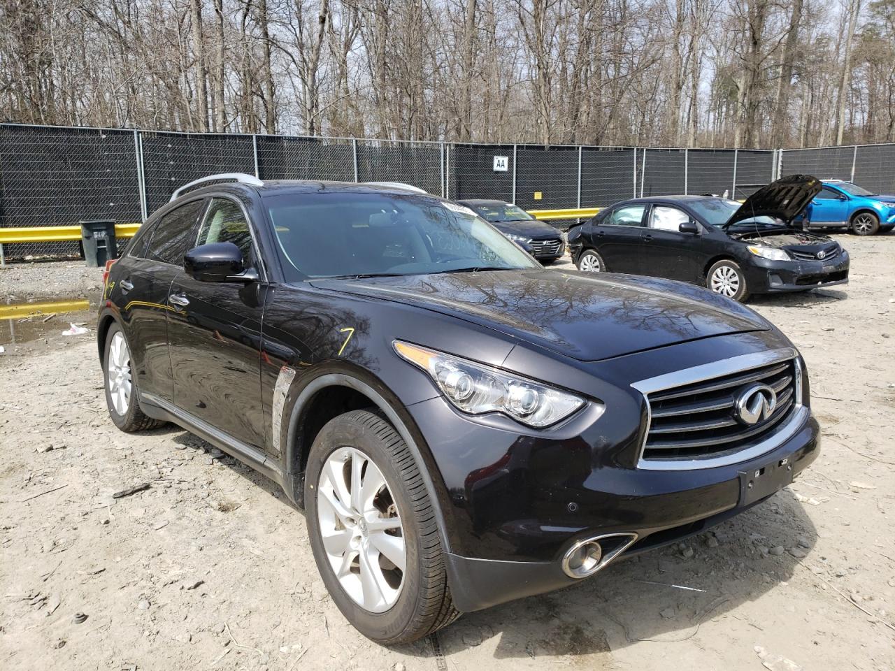 Photo 1 from auction – 2013 INFINITI FX37 with VIN JN8CS1MW7DM173903