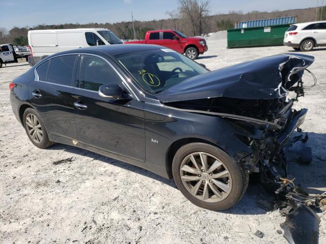 INFINITI Q50 PREMIU 2017 with VIN JN1EV7AR4HM830906 - Photo from auction