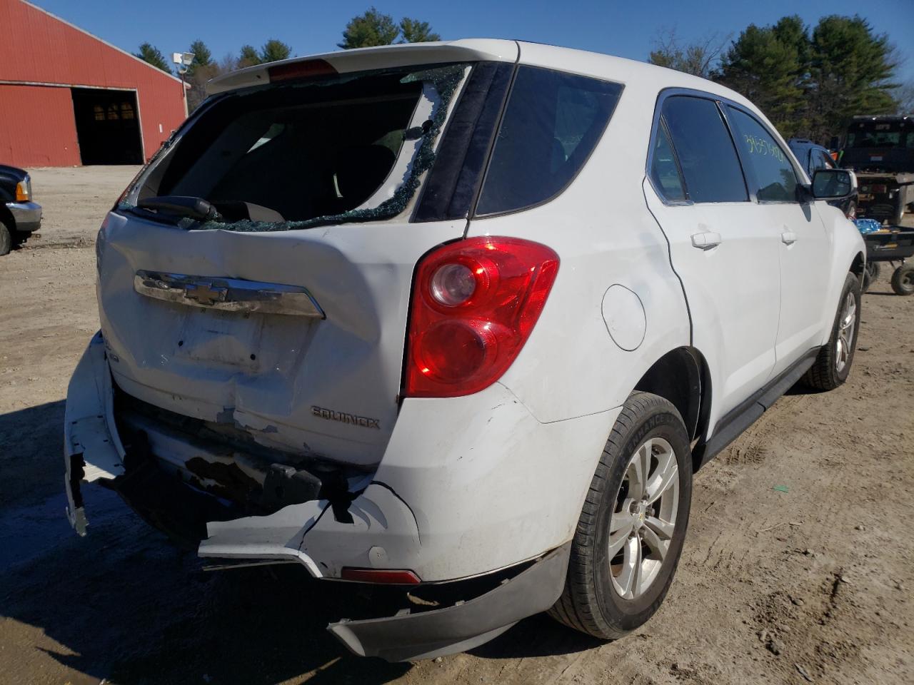 Photo 4 from auction – 2012 CHEVROLET EQUINOX LS with VIN 2GNFLCEK6C6326790