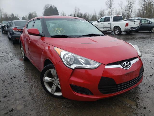 HYUNDAI VELOSTER 2013 with VIN KMHTC6AD8DU111401 - Photo from auction
