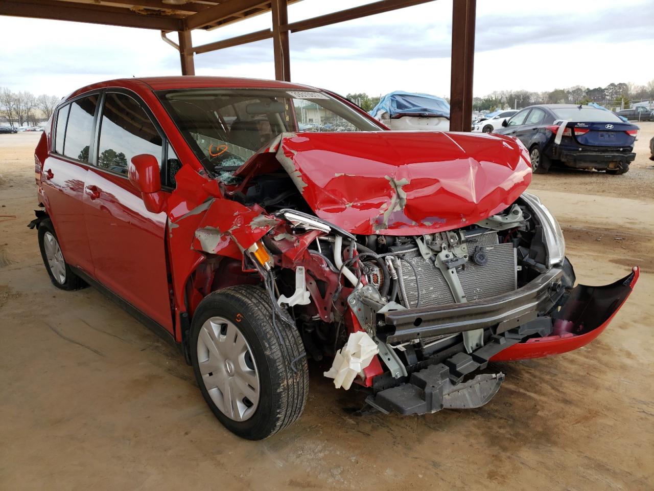 NISSAN VERSA S 2011 with VIN 3N1BC1CP7BL376492 - Photo from auction