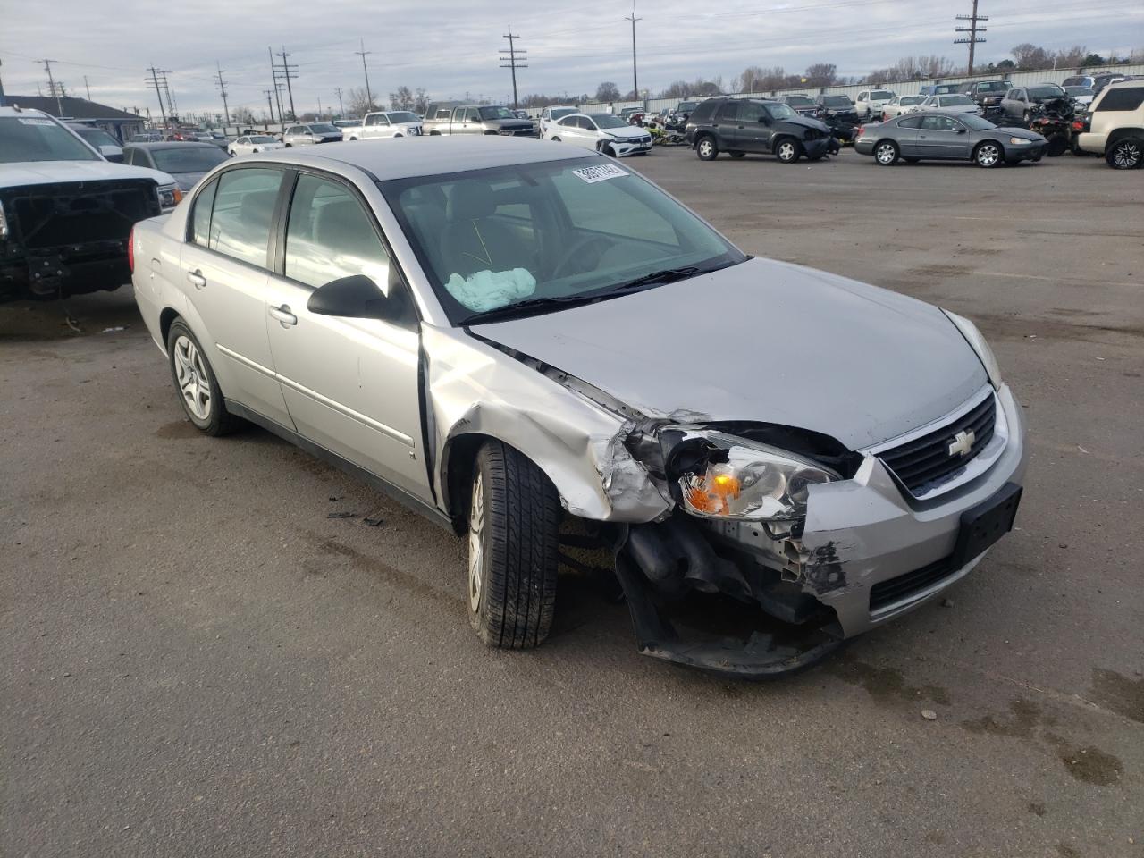 CHEVROLET MALIBU LS 2007 with VIN 1G1ZS58N27F309693 - Photo from auction