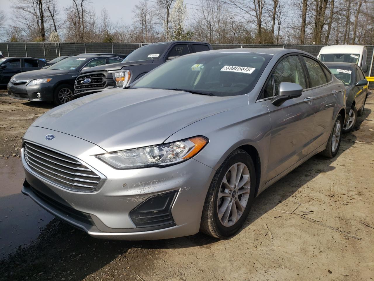 Photo 2 from auction – 2020 FORD FUSION SE with VIN 3FA6P0HD6LR172671