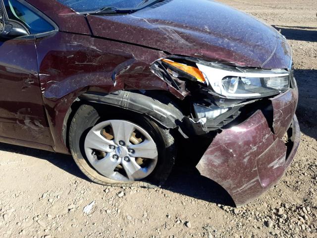Photo 9 from auction – 2017 KIA FORTE LX with VIN 3KPFK4A77HE047326