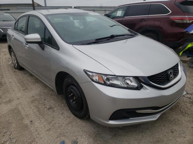 HONDA CIVIC LX 2015 with VIN 19XFB2F50FE091273 - Photo from auction