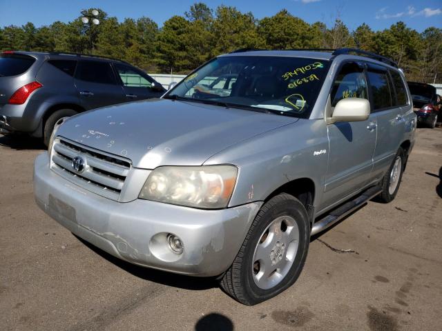 Photo 2 from auction – 2004 TOYOTA HIGHLANDER with VIN JTEEP21A540016829