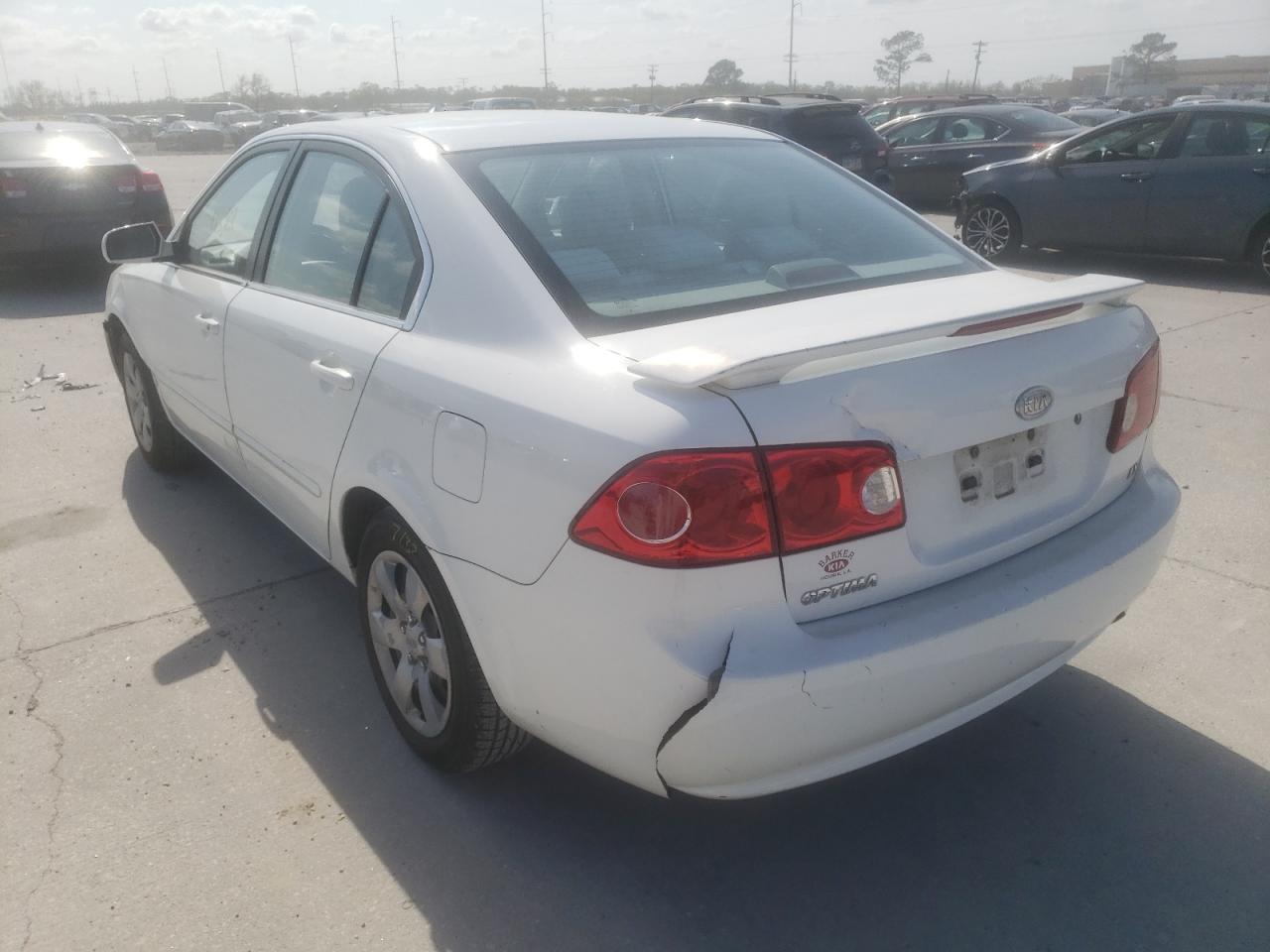 Photo 3 from auction – 2008 KIA OPTIMA LX with VIN KNAGE123485248793