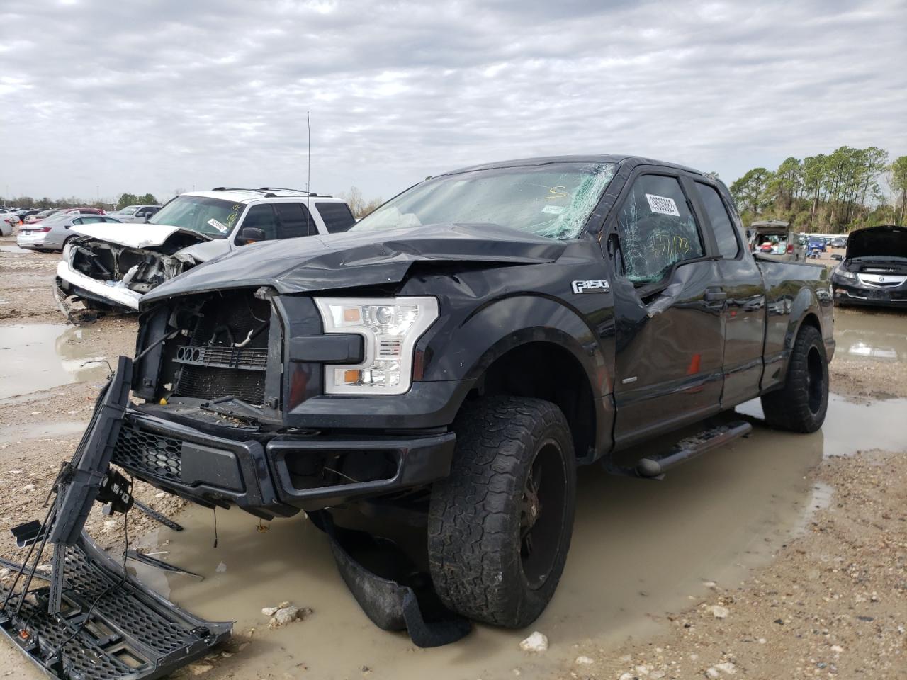 Photo 2 from auction – 2015 FORD F150 SUPER with VIN 1FTEX1CP0FKD50032