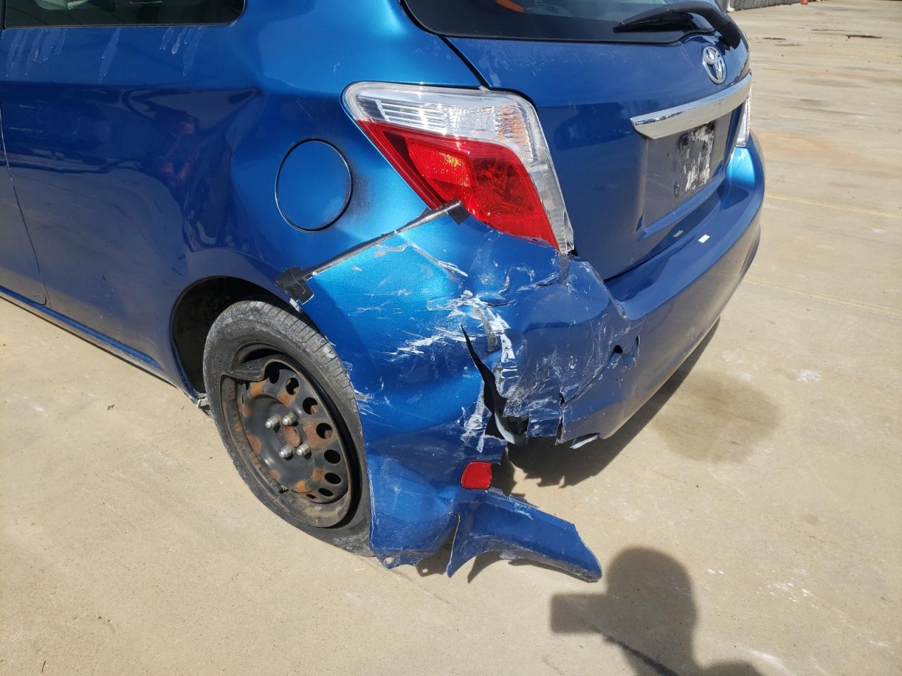 Photo 9 from auction – 2012 TOYOTA YARIS with VIN JTDJTUD33CD509598