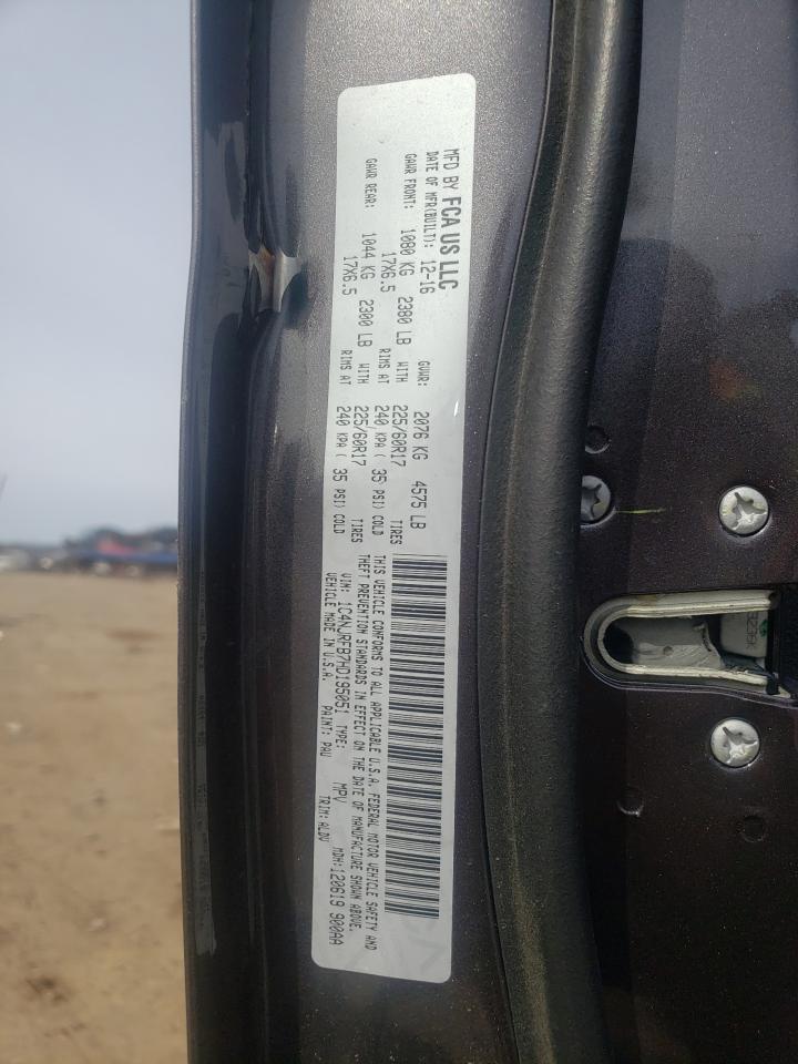 Photo 10 from auction – 2017 JEEP PATRIOT LA with VIN 1C4NJRFB7HD195051