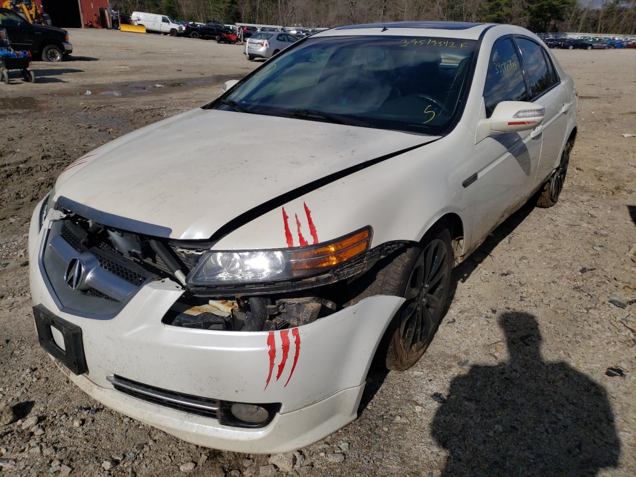 Photo 2 from auction – 2008 ACURA TL with VIN 19UUA662X8A044623