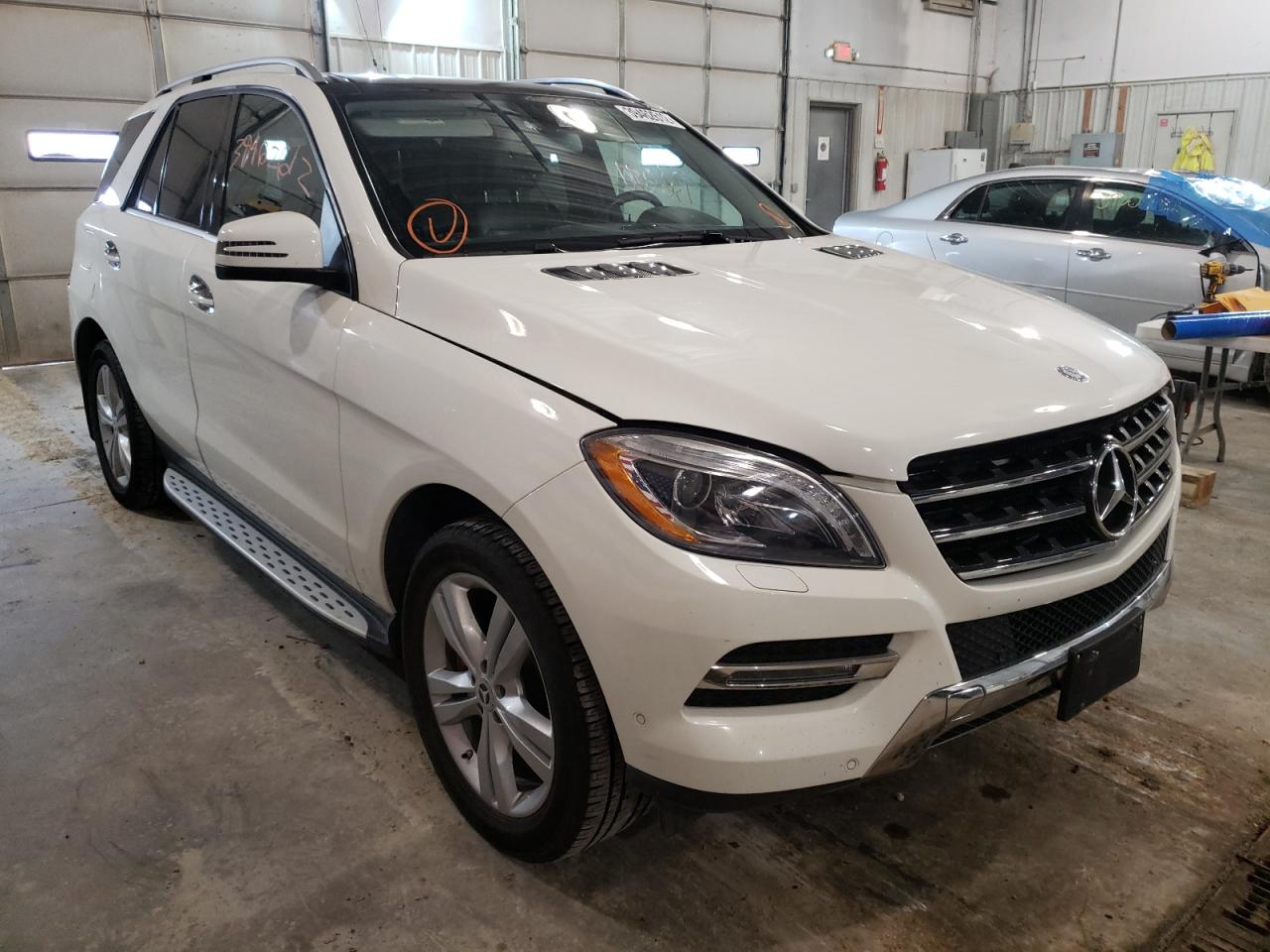MERCEDES-BENZ ML 350 BLU 2013 with VIN 4JGDA2EB3DA175682 - Photo from auction