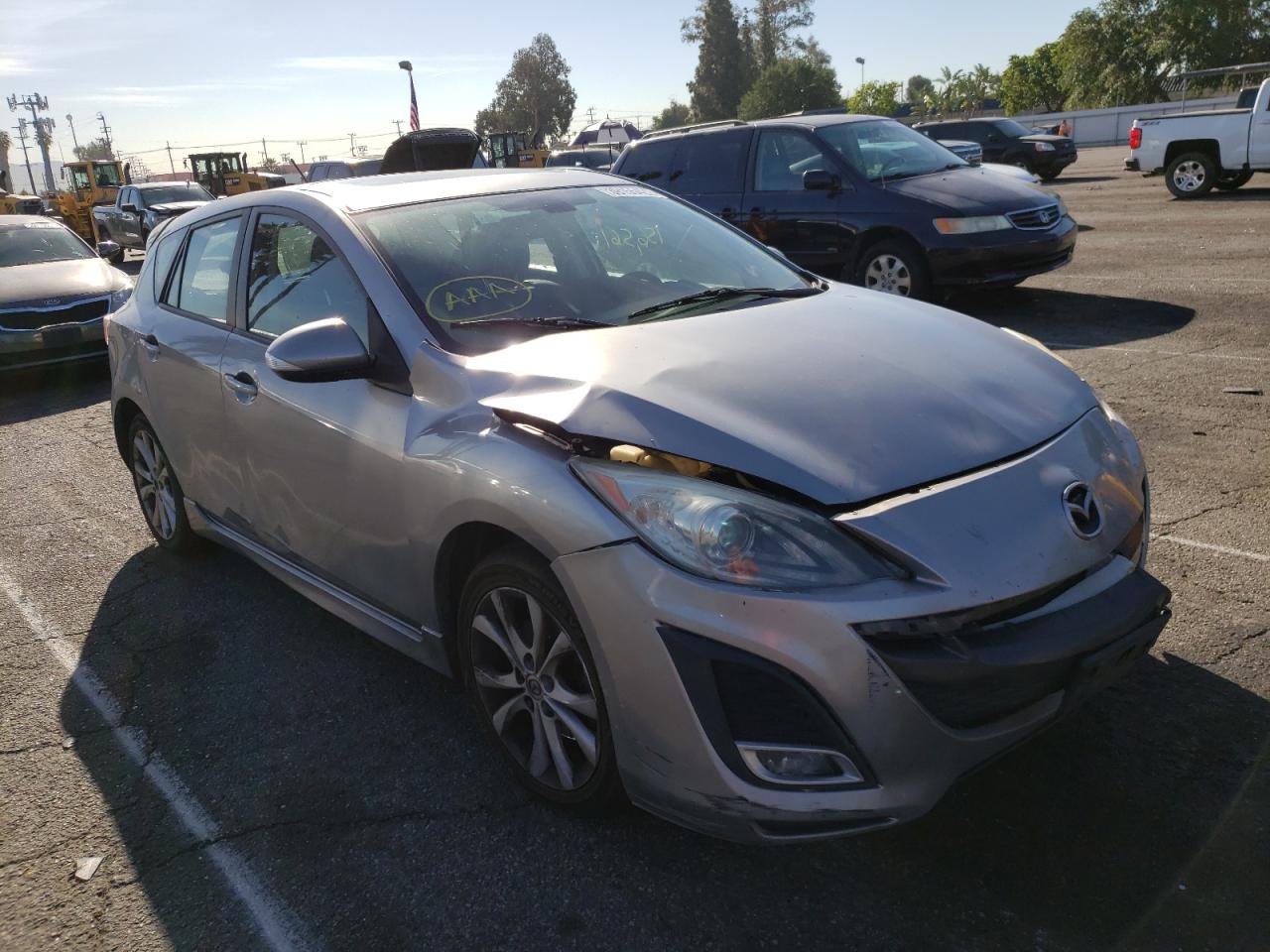 MAZDA 3 S 2010 with VIN JM1BL1H61A1154047 - Photo from auction